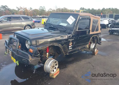 1999 Jeep Wrangler Sahara из США, поврежденный, VIN 1J4FY49S7XP430408